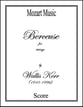 Berceuse Orchestra sheet music cover